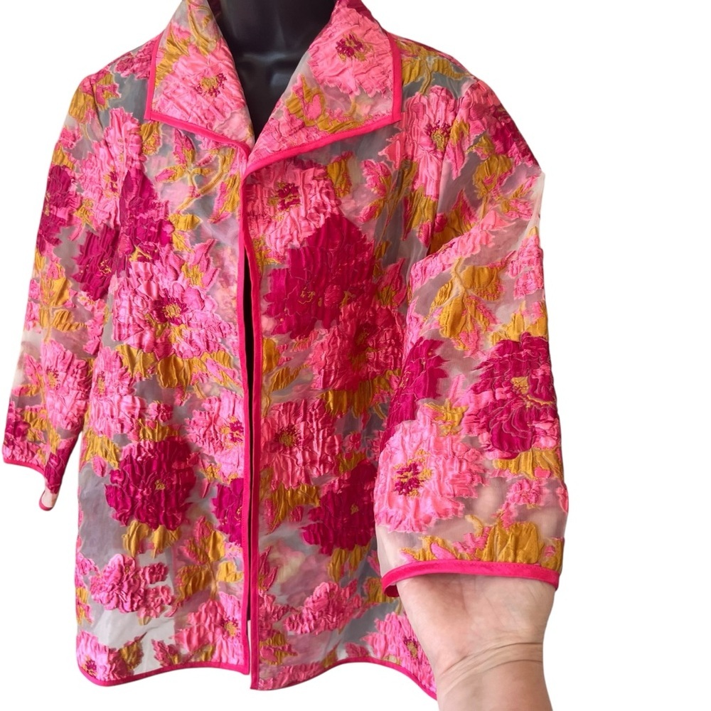 Grace Chuang Floral print lightweight jacket - Picture 5 of 13